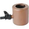 First Plast RAPF186R Recuperatore Acqua Piovana con Parafoglie e Valvola Portagomma, Colore Effetto Ramato