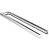 Emco Trend 02500146 - Portasciugamani a 2 Bracci, Montaggio a Parete, Lunghezza 430 mm, Cromato