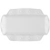 Kleine Wolke 0221100008 Arosa - Cuscino per Collo, 32 x 22 cm, Colore: Bianco