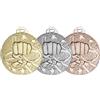 DEPICE Medaglie-Set Serie Arti Marziali Pugno, 50 mm, TRO-FS-NY06D