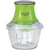 Adler AD 4056 Mini tritatutto, 300 W, 1 Liter, 0 Decibel, Verde