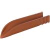 First Plast GETL30C Sgocciolatoio in plastica per balconi. Dimensioni 75x55x300 mm. Colore cotto