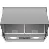 Siemens LE66MAC00 - Cappa aspirante, 59,9 cm, filtro antigrasso in metallo, interruttore a pulsante, colore: Argento