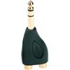 Die Hard Proel DHPA250 Adattatore in ABS spina Jack 6.3 mm stereo a 2 x presa RCA, Nero