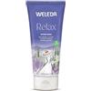 Weleda Aroma Shower Relax, bagno doccia cremoso agli aromi 100% naturali di lavanda, bergamotto e vetiver, tollerabilità cutanea dermatologicamente testata (1X200 ml)