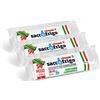 VIROSAC Sacco Frigo - Sacchetti per la Conservazione e la Congelazione Degli Alimenti, LDPE, Trasparente, 28 x 40, 50 Pezzi per Rotolo, Kit da 3 Rotoli,