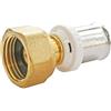 SOMATHERM FOR YOU - / 5703-26-20 - raccordo dritto crimpare tubo multistrato Ø26 - dado girevole femmina 20/27 (3/4 '') Per collegare un tubo multistrato di diametro Ø16