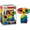 FUNKO POP PRIDE WALL-E PIXAR RARO 9 CM