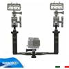 STAFFA SUPPORTO PER FOTOCAMERA SUBACQUEA GOPRO FARETTO BRACCETTO CLAMPS CLAMP