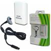 X-360 BATTERIA CONTROLLER XBOX 360 COMPATIBILE PLAY & CHARGE KIT 4800 MAH RICARICABILE