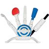 JOY4 KIT ACCESSORI COMPATIBILI NINTENDO WII E WII U LUXURY TWIN SPORTS PACK SET 7