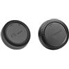 KIT BODY REAR LENS CAP TAPPO FOTOCAMERA PER FUJIFILM FUJI X-T3 X-T100 FOTOCAMERA