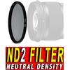 FILTRO NEUTRAL DENSITY ND2 FILTER ADATTO A Nikon AF 18-35mm f3.5-4.5D IF ED 77M