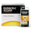 Duracell 60 DURACELL 10 Batterie PR70 ACTIVAIR Protesi Pile per Apparecchi Acustici