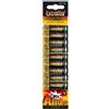 Extrastar BATTERIE PILE EXTRASTAR STILO 1,5V R6 AA CARBONE 860MAH BATTERIA BLISTER PILA