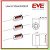 EVE Pila Batteria EVE 14250 3,6V Li-SoCl2 1/2AA 1200mAh Assiale a Saldare Reofori x3