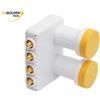 Inverto Dual Feed 4 Uscite Illuminatore LNB per parabola Astra Hotbird 4K Diseqc
