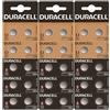 Duracell 30 Pile DURACELL Batterie LR44 A76 V13GA RW82 303/357-1W 904 G13 LR1154 AG13