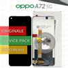 OPPO DISPLAY ORIGINALE OPPO A72 5G PDYM20 PDYT20 LCD + TOUCH SCHERMO SERVICE PACK