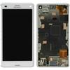 Sony DISPLAY LCD TOUCH SCREEN FRAME ORIGINALE SONY XPERIA Z3 COMPACT D5803 BIANCO