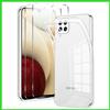 Cover per Samsung Galaxy A12 in Silicone Custodia di Protezione Pellicola Vetro