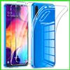 Cover per Samsung Galaxy A50 Silicone Trasparente Custodia + Pellicola di Vetro