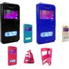 UNIVERSALE COVER CUSTODIA FLIP FINESTRA LIBRO STAND GEL PER OUKITEL K6000