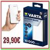 VARTA power bank VARTA 10000mAh carica batteria esterna portatile powerbank