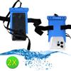 Vinciann 2X custodia impermeabile+armband SPLASH Vodafone Smart Prime 7 2016 mare CC1