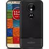 Custodia MOTOROLA MOTO E5 PLUS XT1924 /MOTO G6 XT1925 Cover GEL carbon TPU matte