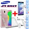 CUSTODIA COVER + PELLICOLA VETRO TEMPERATO per SAMSUNG GALAXY J3/J5/J7 2016/2017