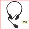 Link Cuffie con Microfono per pc USB con filo e cavo stereo cuffiette ps4 xbox gaming