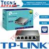 TP-LINK Switch PoE 5 Porte IEEE 802.3af - 4 PoE + 1 UpLink Gigabit TP-LINK TL-SG1005P