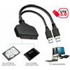 DOBO Cavo USB 3.0 HDD SSD sata 2.5 hard disk esterno adattatore convertitore pc lapto