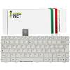New Net Tastiera italiana compatibile per Asus Eee Pc 1015PD Layout Bianco