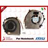 MSI Ventola Fan CPU MSI GE62 GE72 PE60 PE70 GL62 GL72 (3 Pin) XR-WX-GE72CPU