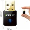 EDUP 300MBPS WIRELESS USB ADAPTER 802.11/N/G/B MINI ANTENNA LOTTO 5 PEZZI