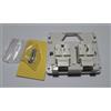 Presa a muro scatola esterna RJ45 Cat.6 UTP 2 porte con o senza frutto Keystone
