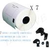 BELLIVESTORE 7 Etichette Adesivo Compatibile per Brother DK11241 152mmX102 QL1050 1060 1000