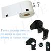 BELLIVESTORE 7 Etichette Compatibile per Brother DK-11202 62mm QL500A QL550 QL560 QL570 QL710