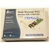 ATLANTIS WEB RUNNER PCI MODEM 56K V.90 / V.92 CON FUNZIONE FAX PCI