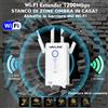 WAVLINK AMPLIFICATORE SEGNALE WIFI 5 GHZ AC1200 SUPER RIPETITORE FIBRA ROUTER + piani