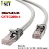 New Net MATASSA CAVO DI RETE LAN UTP CAT 6 UTP fino a 30 metri BOBINA Ethernet RJ45