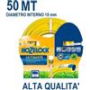 Hozelock TUBO GOMMA PER IRRIGAZIONE HOZELOCK TRICOFLEX ULTIMATE 50 MT DIAMETRO 15 mm