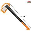 FISKARS ASCIA ACCETTA DA SPACCO X25 XL PROFESSIONALE PER TRONCHI <30MM