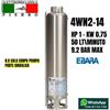 EBARA CORPO / POMPA SOMMERSA PER POZZI EBARA 4WN2-14 HP1 50 LITRI MINUTO 9.2 BAR MAX