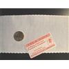 liotex 1 metro Bordo Bordura Fascia in tela aida 55 da ricamare H. 9,4 cm colore bianco