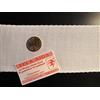 liotex 1 metro Bordo Bordura Fascia in tela aida 55 da ricamare H. 7,8 cm colore bianco