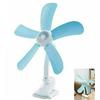 MINI VENTILATORE 5 PALE PORTATILE SNODABILE CON BASE PINZA TAVOLO VIAGGIO ESTATE