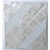Applique in resina e madreperla bianca cm27x12x30 etnico luce da muro moderno B